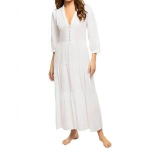 NEW HONORINE jacquie dress in white